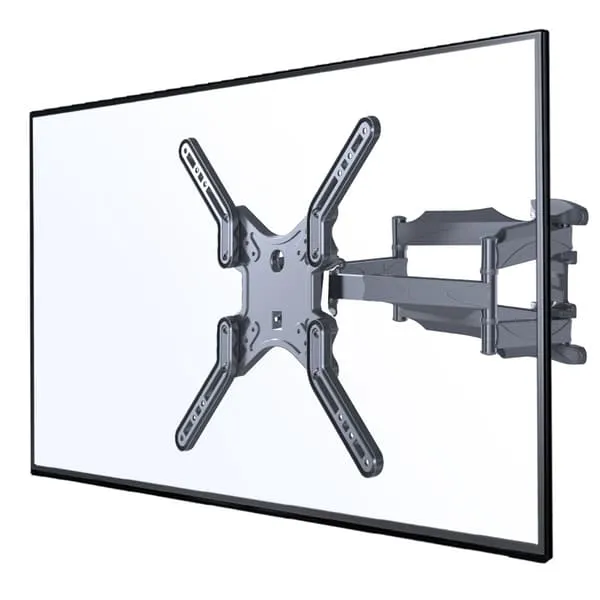 Gembird WM-60ST-01 mounting kit - for LCD / LED display - full motion - Max 36.4 kg - recommended for 60"