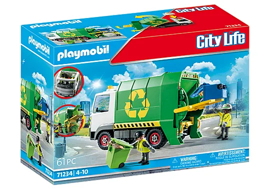 Playmobil City Life - Recycling Truck