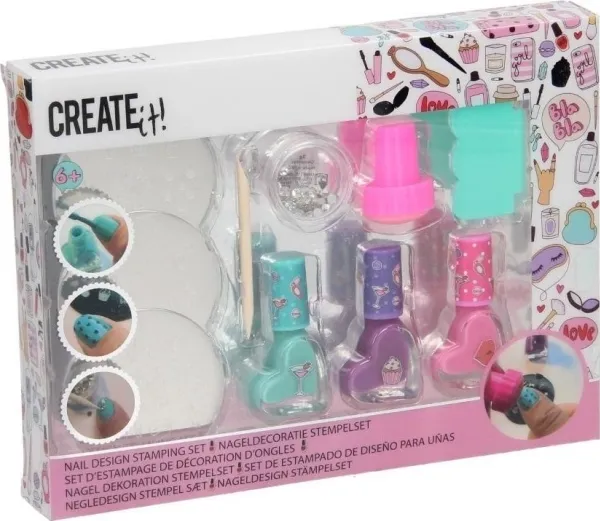 CREATE IT! Beauty Nail Decoration Stamp Set