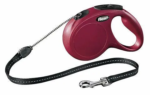 Flexi New CLASSIC M Leash 5 m red