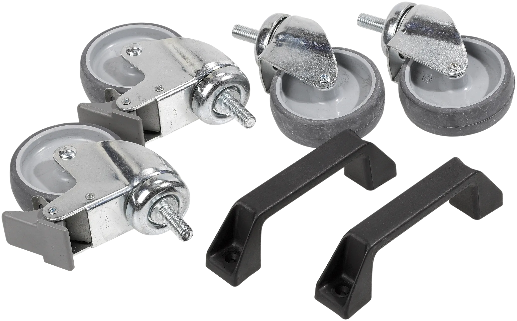 Raaco Handles & Castors w. brake