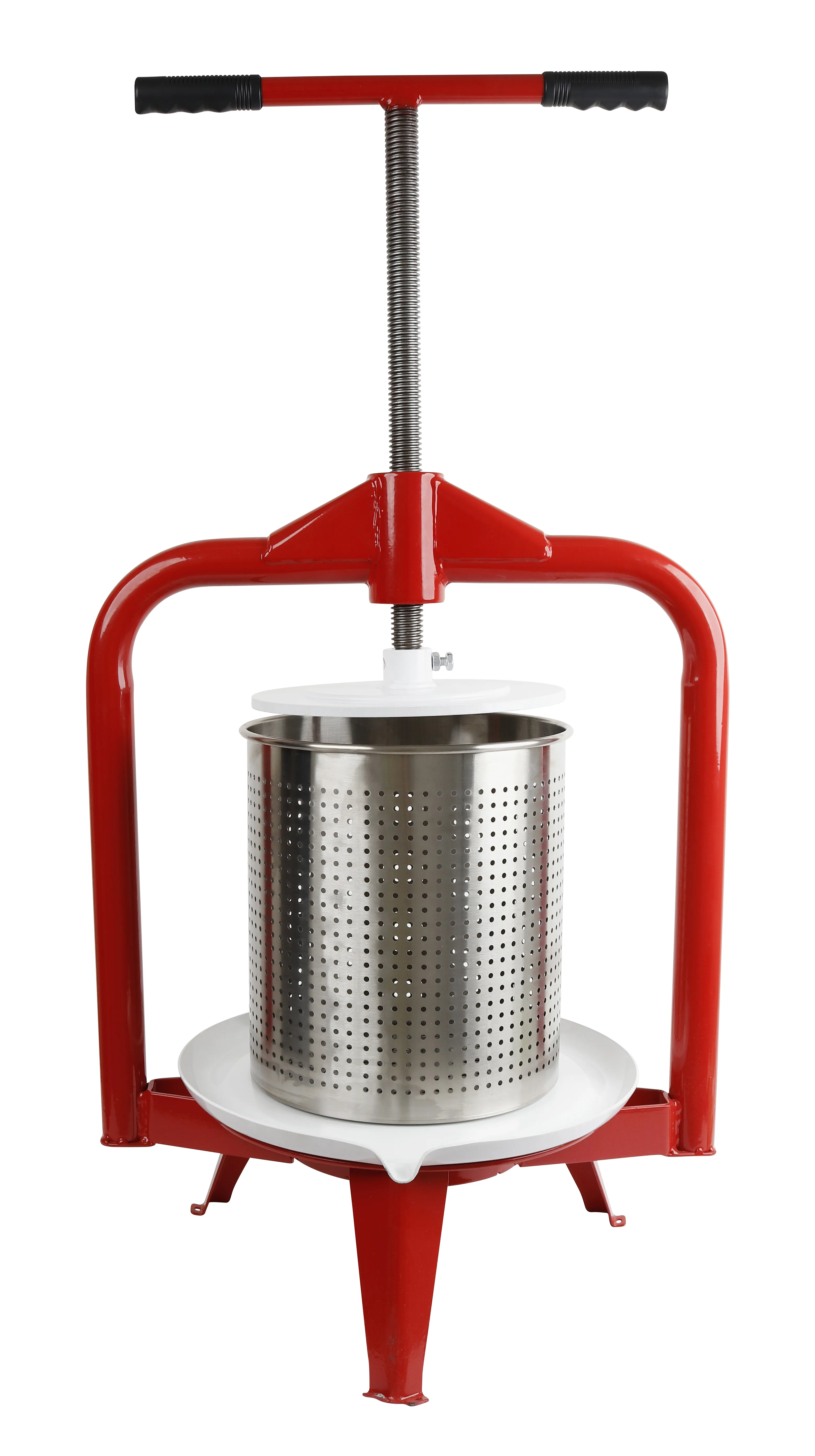 Green>it Fruktpresse - rustfri - 14 liter.