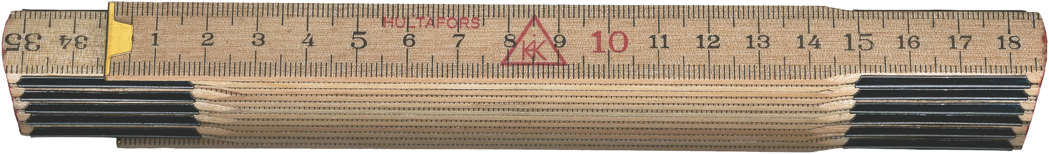 Hultafors Wooden folding rule 82 2m 12 links