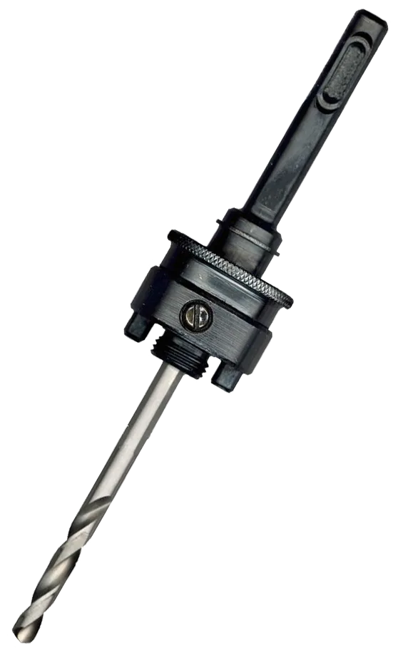 Viking M50 Arbor with SDS+ shaft and long (110mm) TCT pilot drill