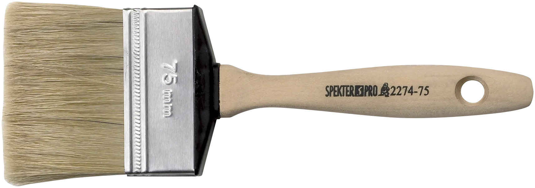 Vikan ceiling wall facade brush flat 75 mm wood