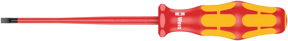 Wera 160 is vde insulated screwdriver with reduced blade diameter
