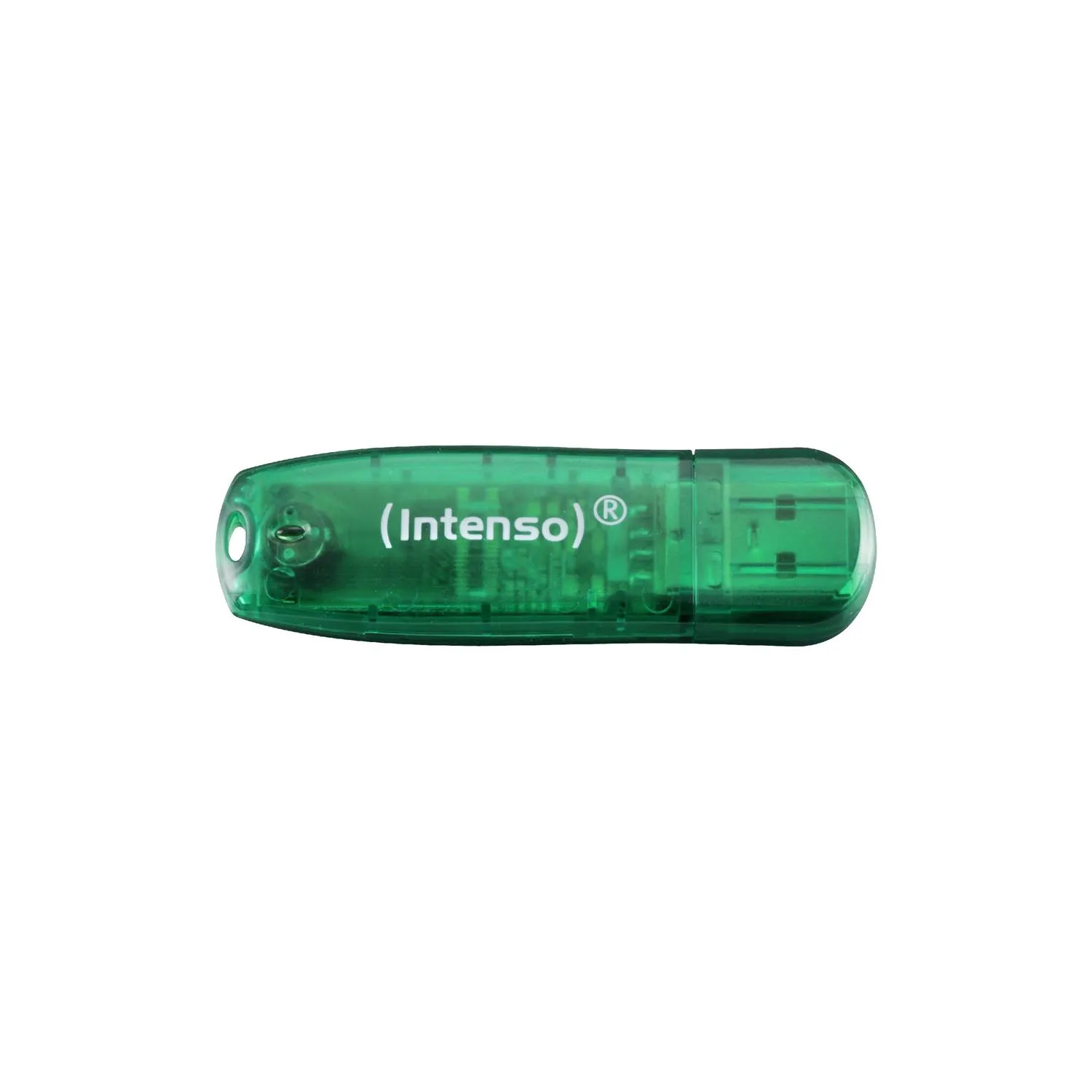 Intenso Rainbow Line USB Drive - Grønn - 8GB - Minnepenn
