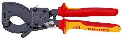 KNIPEX Kabelkutter, (Skralleprinsipp)