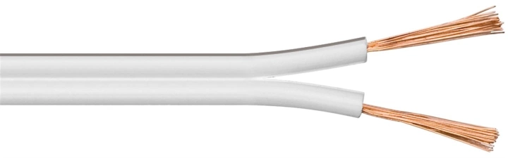 Pro Speaker cable white CCA