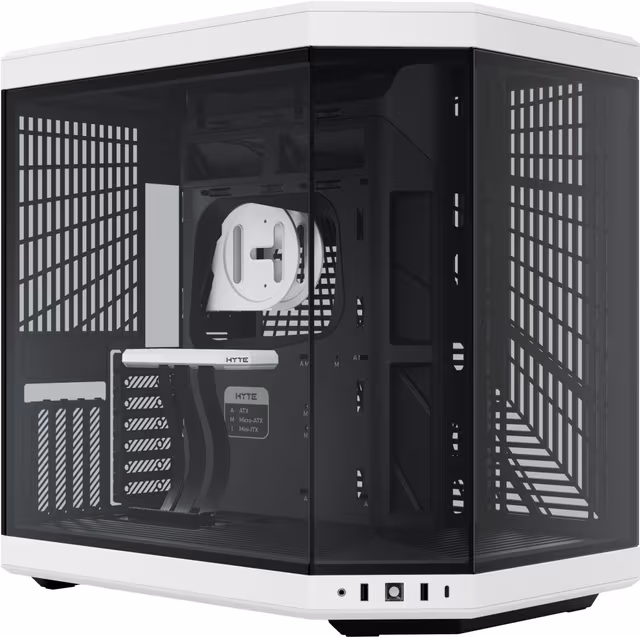 HYTE Y70 White - Kabinett - Miditower - Hvit