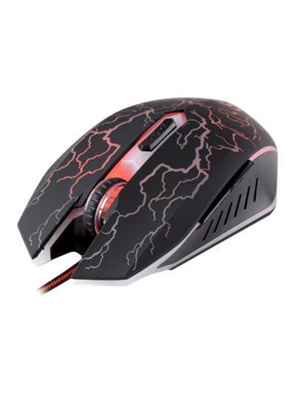 Rebeltec Diablo - mouse - USB - Mus - Optisk - 6 - Svart