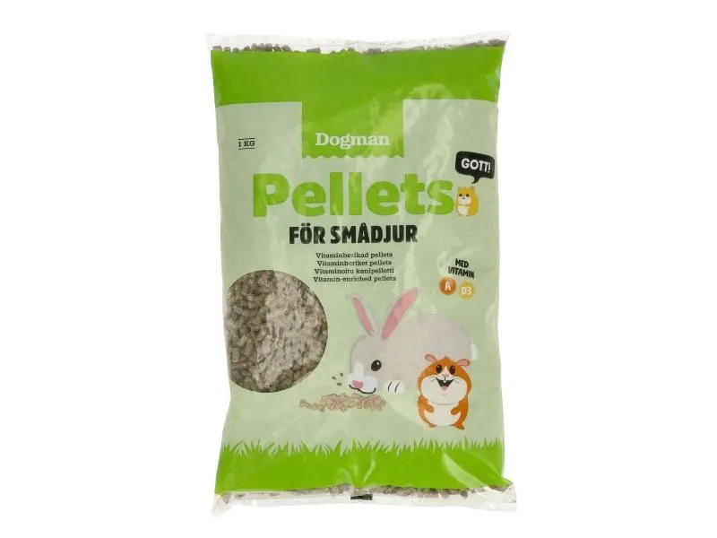 Dogman Vitamin Enriched Pellets Small Animals 15kg