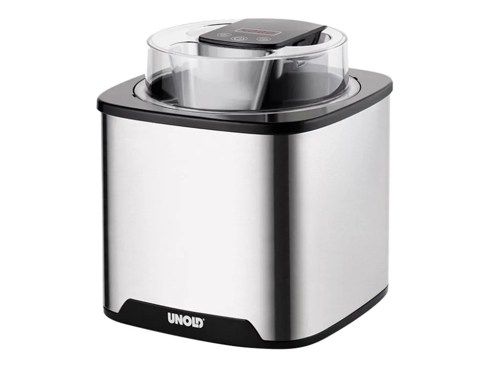 Unold Ismaskin 48855 Gelato - ice cream maker - stainless steel/black