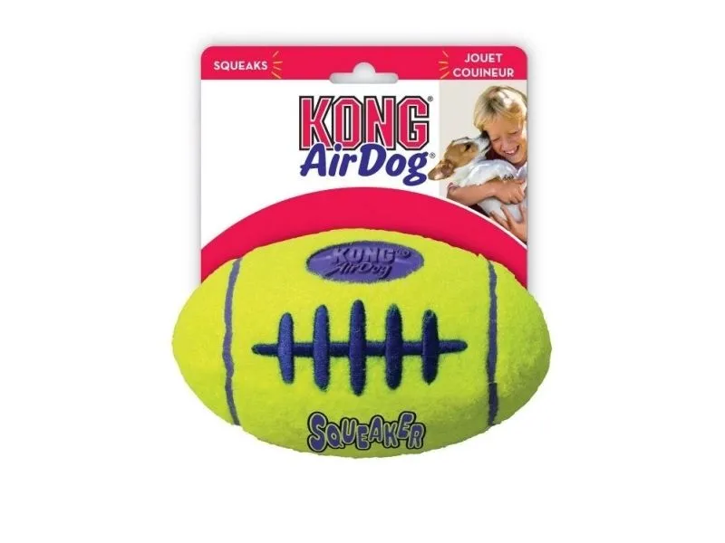 KONG Hundeleke AirDog Squeaker Football Large 16.5cm