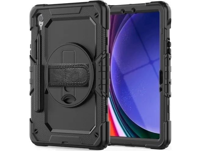 Tech-Protect  Solid360 Case for Samsung Galaxy Tab S9 FE 10.9" X510 / X516B - Black
