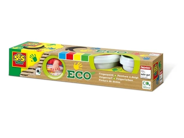 SES Creative ECO Finger Paint 4 Colors