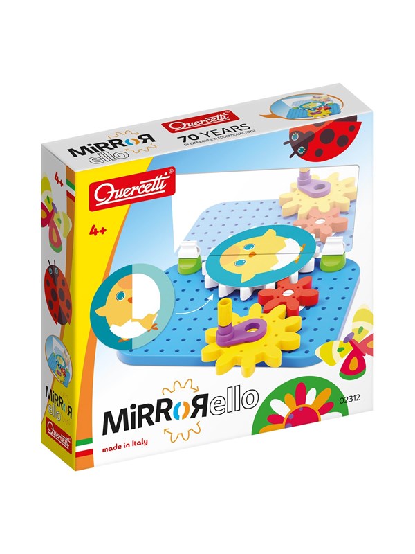 Quercetti Mirrorello - Building set with gears
