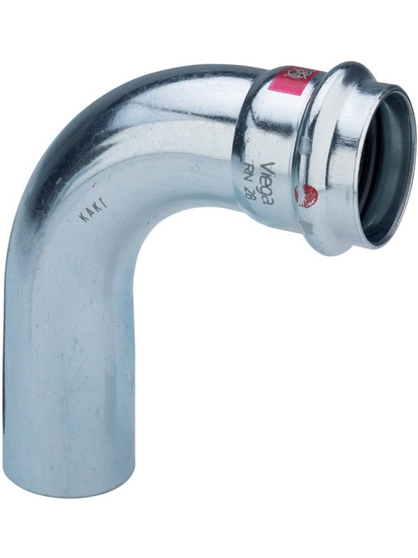 Viega Prestabo XL bend 90° 76.1 Steel/Galvanized 597658