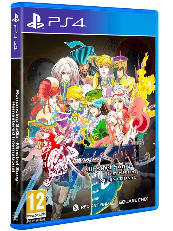 Romancing SaGa -Minstrel Song- Remastered International - Sony PlayStation 4 - RPG