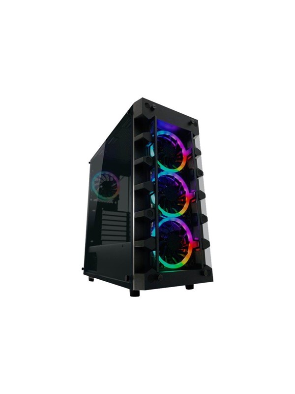 LC Power Gaming 709B Solar_System_X - Kabinett - Tower - Svart
