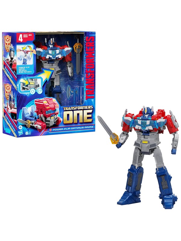 Transformers One - Power Flip Optimus Prime (Orion Pax) 25 cm