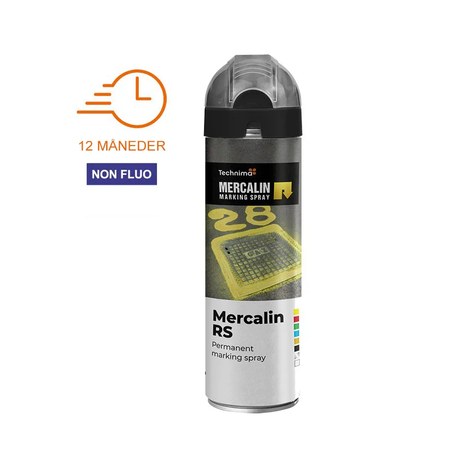 TECHNIMA Mercalin marking spray black 500 ml.