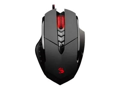 A4Tech Bloody V7m - Mus - Optisk - 8 - Svart
