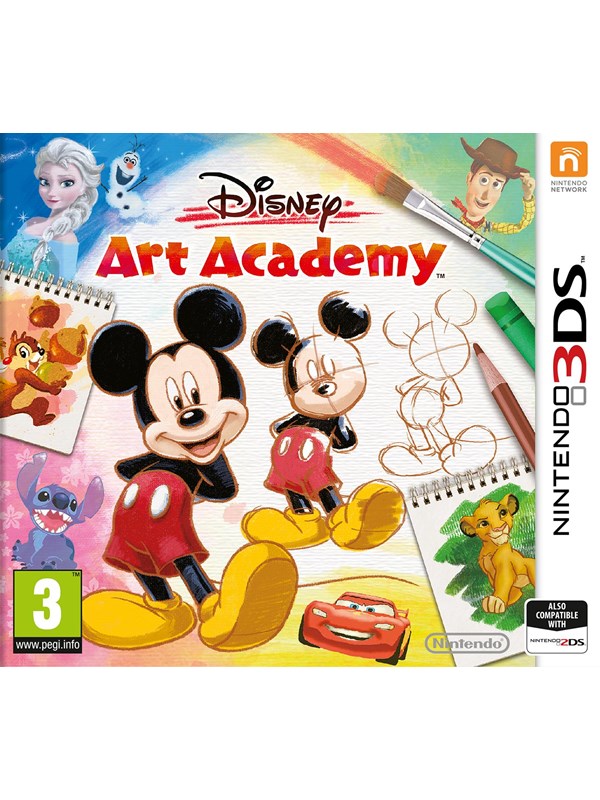 Disney Art Academy - Nintendo 3DS - Underholdning