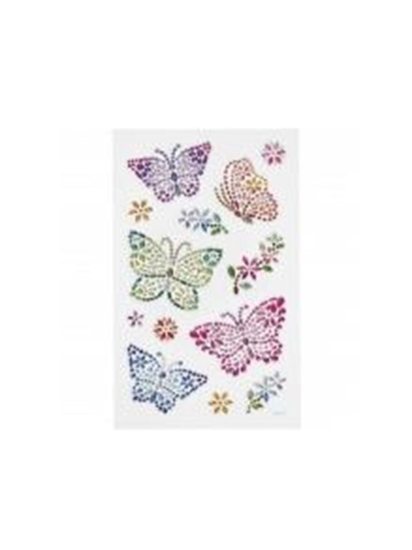 Creativ Company Diamond Stickers Butterfly 1 Sheet