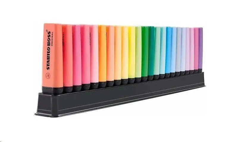 STABILO BOSS ORIGINAL - Highlighter - ARTY - 23 Pieces Desk Set