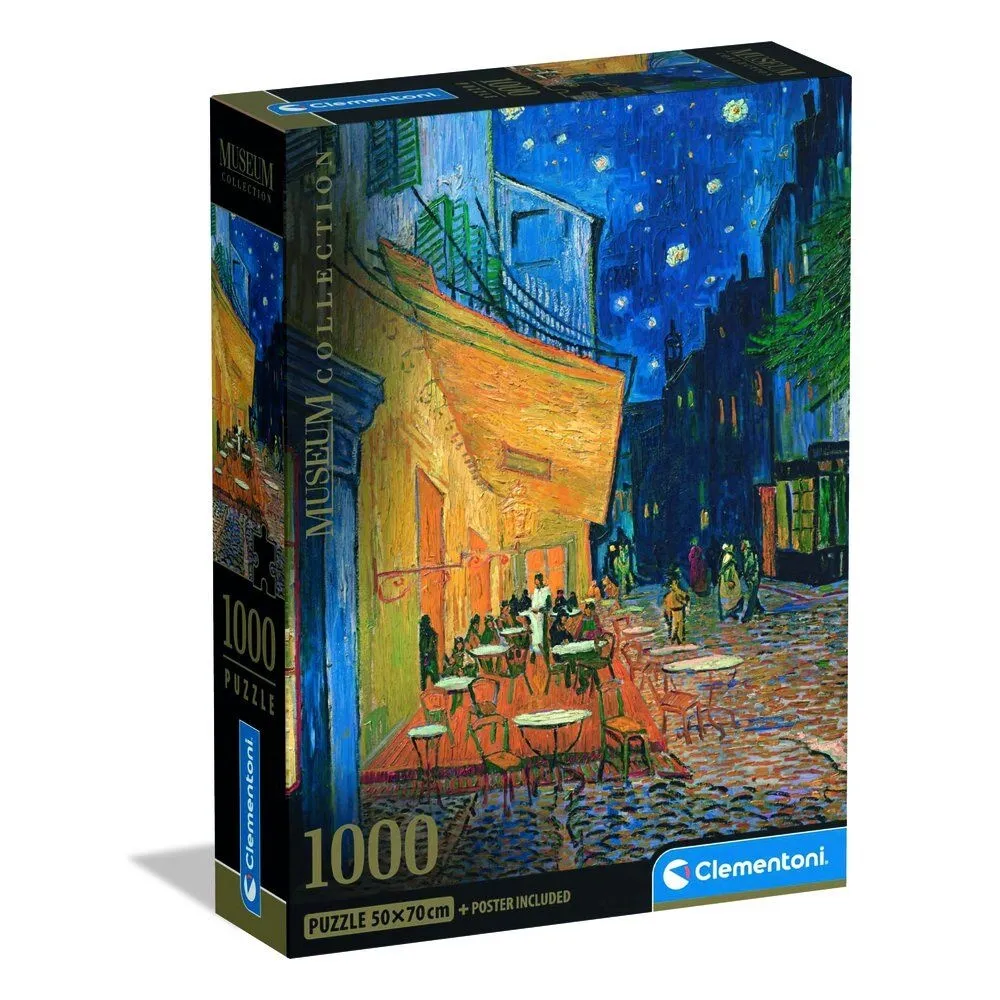 Clementoni Jigsaw Puzzle Café Terrace v. Gogh 1000 pcs. Gulv