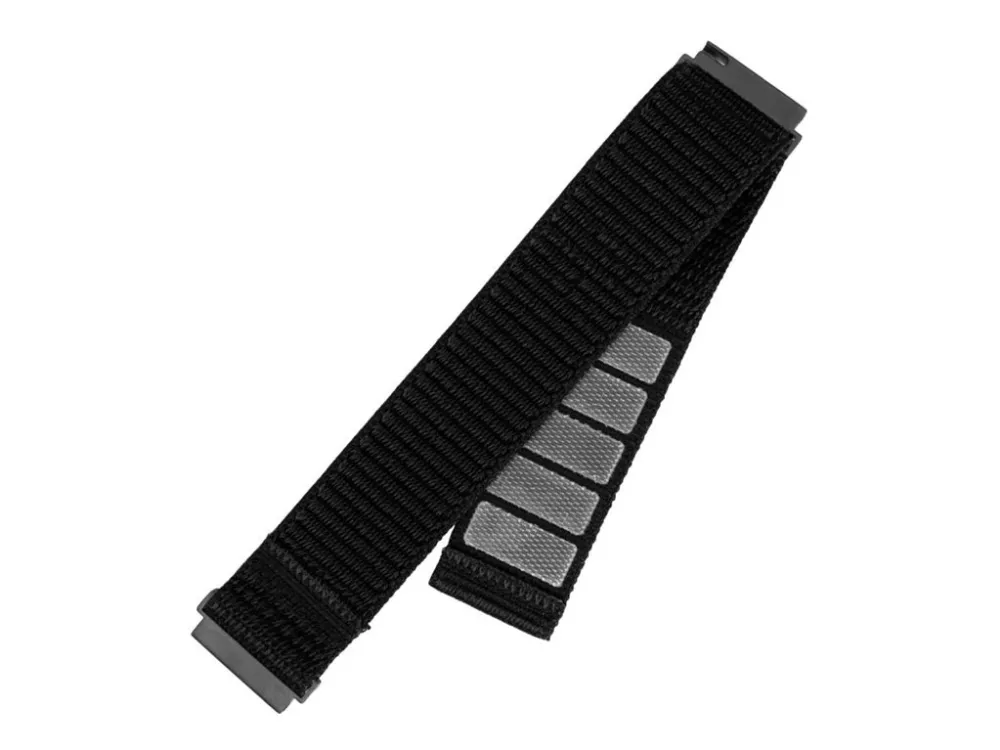 FIXED Nylon Strap for Smartwatch Universal 20 mm Black
