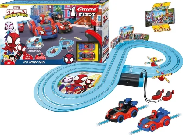 Carrera First First Spidey Web Spinners Race Track 2.4m