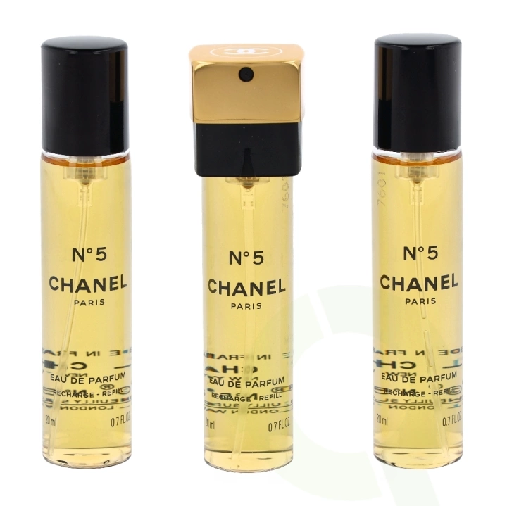 Chanel N°5 Eau De Parfum 3x20 ml Refill