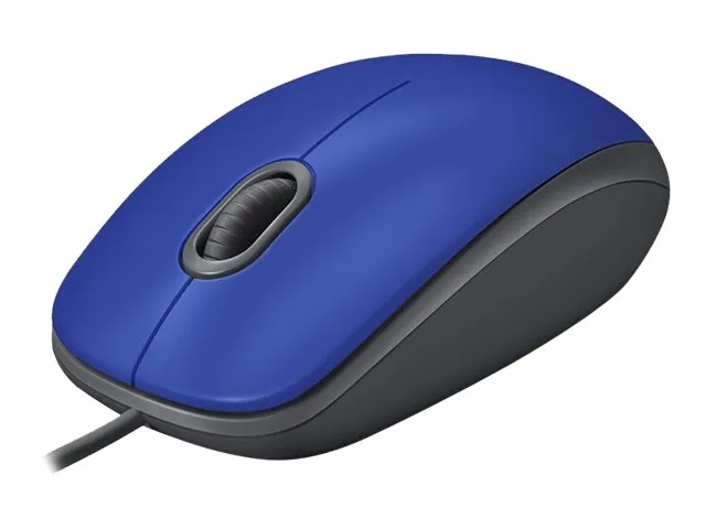 Logitech M110 Silent - Mus - Optisk - 3 knapper - Grå