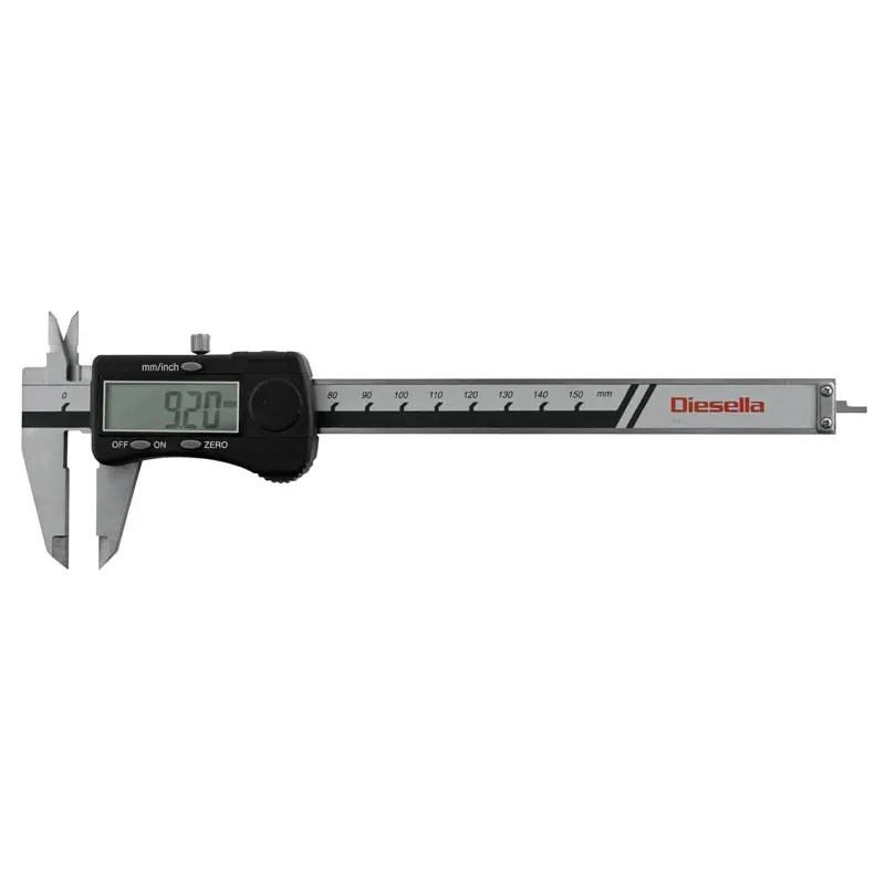 Diesella A/S Digital caliper 0-150 x 0.01 mm w/jaw length 40 mm