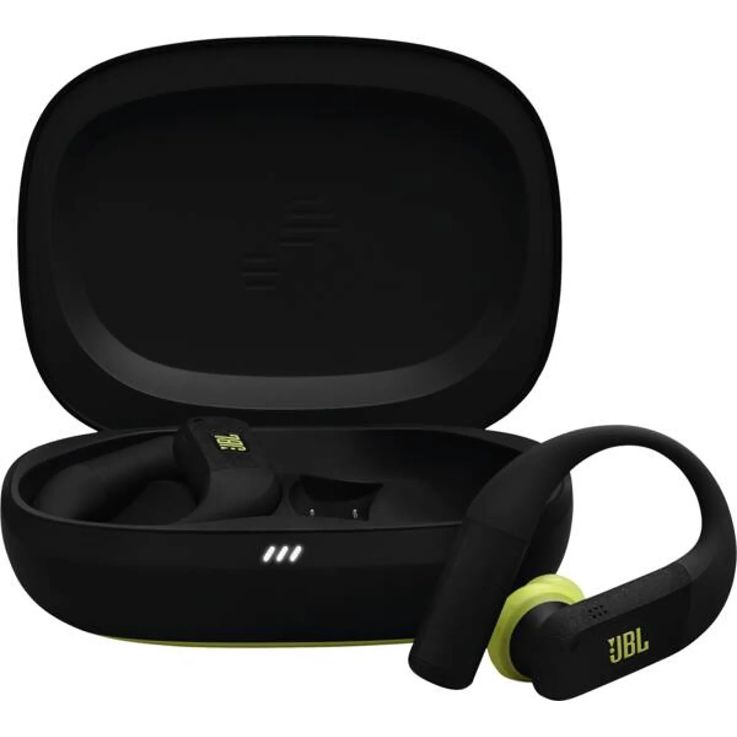 JBL Endurance PEAK 4 True Wireless Sport Earbuds Black and Lime