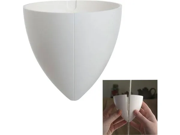 Teknisk Belysnings Industri 2 - piece ceiling rose white