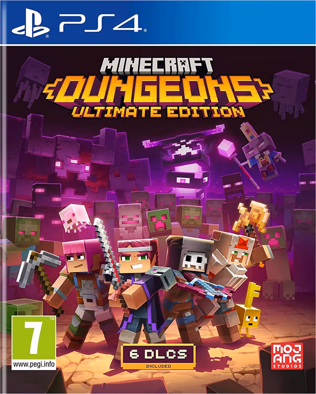 Minecraft Dungeons: Ultimate Edition - Sony PlayStation 4 - RPG