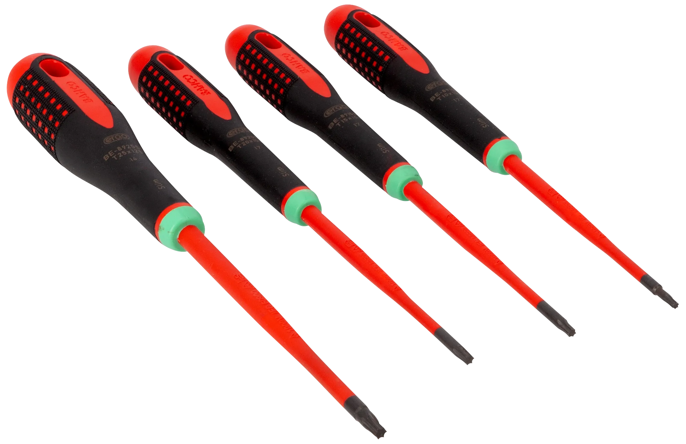 BAHCO Screwdriver set bahco ergo slim blade 4 pieces torx