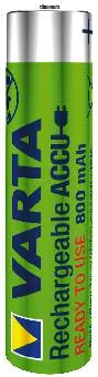 VARTA Varta Recharg. AAA 800 mAh - 4-pk