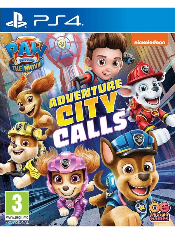 PAW Patrol The Movie: Adventure City Calls - Sony PlayStation 4 - Platformer