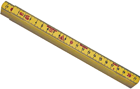 Hultafors Fiberglass folding rule g59 1m 10 links
