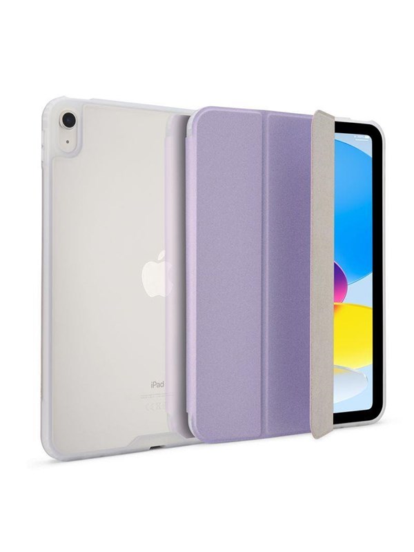 Pipetto Origami No7 Tri-Folio Case - metallic purple - iPad A16 / iPad 2022