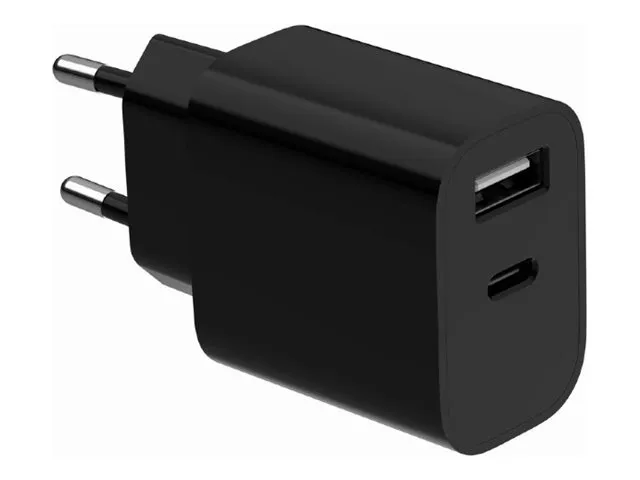 Gembird Universal USB charger 2.4A 2-port - Black