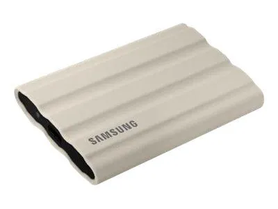 Samsung Portable SSD T7 Shield - 2TB - Beige - Ekstern SSD - USB 3.2 Gen 2