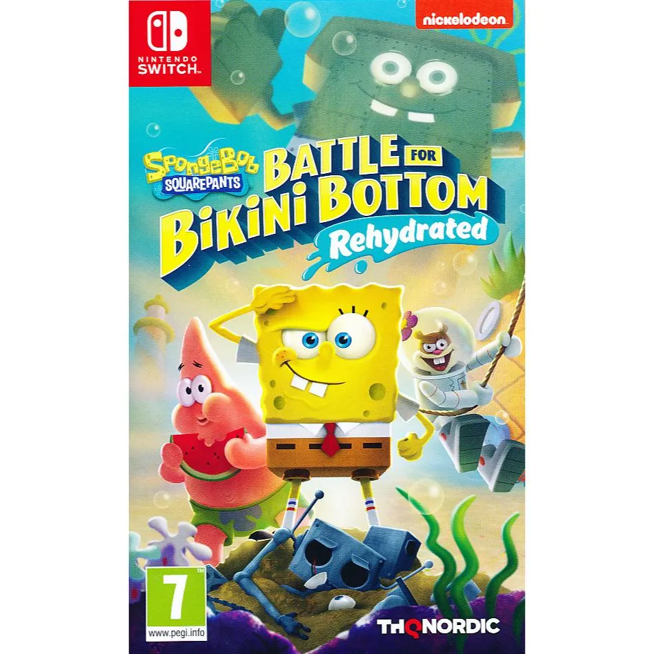 Spongebob SquarePants: Battle for Bikini Bottom - Rehydrated - Nintendo Switch - Platformer