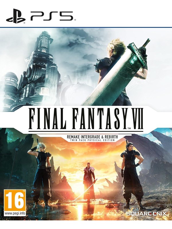 Final Fantasy VII Remake Intergrade & Rebirth Twin Pack - Sony PlayStation 5 - RPG