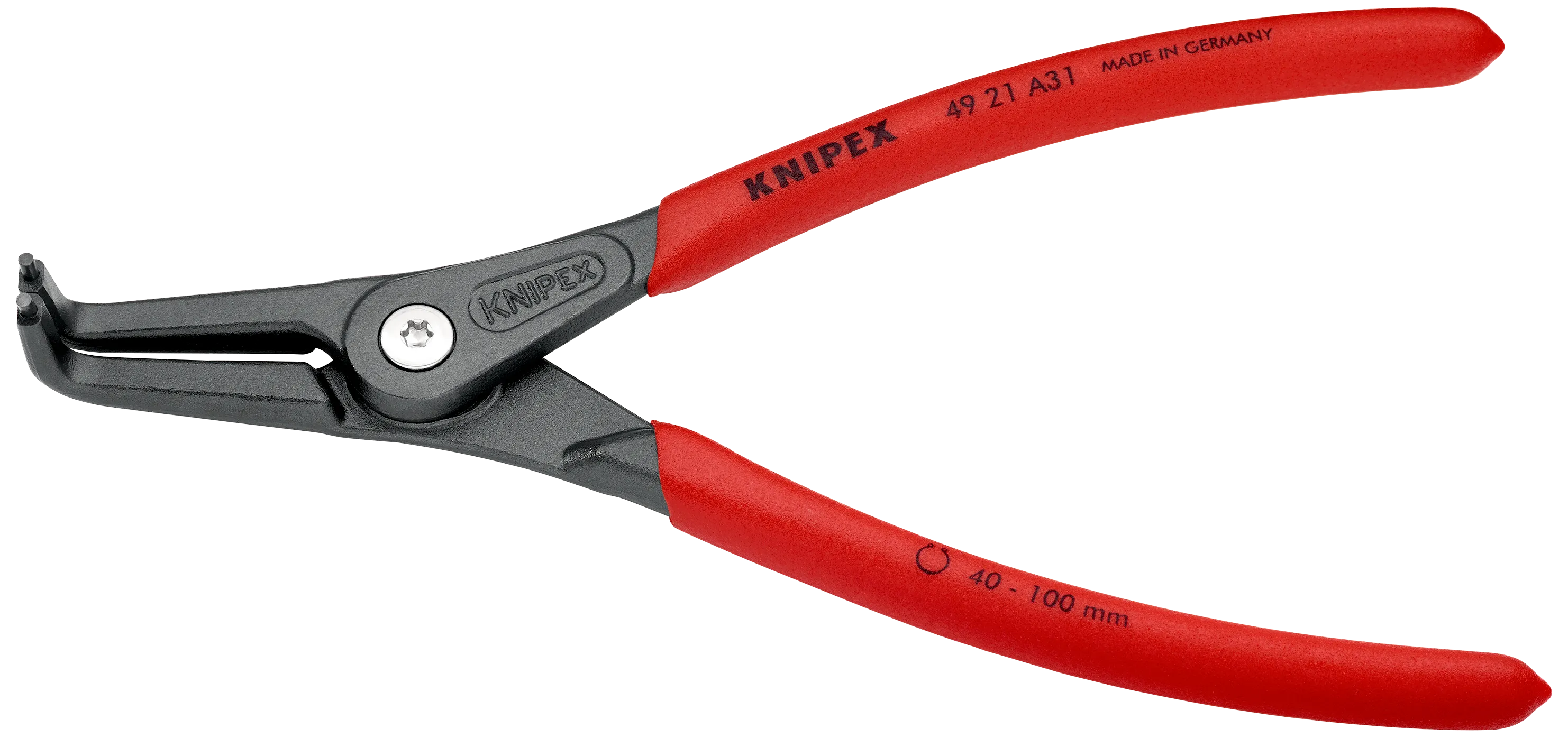 KNIPEX Presisjons-låseringtenger, for ytterringer på aksling