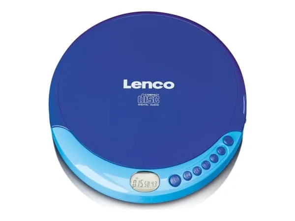Lenco Portable CD player in blue